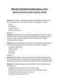 NSG 552 Psychopharmacology Exams 1&comma; 2 & 3 Questions and Answers&vert; Wilkes University&vert;2027