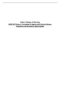 NUR 257 Exam 4&colon; Concepts of Aging and Chronic Illness Questions and Answers&vert; Latest Update
