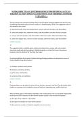 NCIDQ IDPX EXAM &vert; INTERIOR DESIGN PROFESSIONAL EXAM  &NewLine;2026&sol;2027 LATEST UPDATE &vert; QUESTIONS AND VERIFIED ANSWERS &NewLine;&vert; GRADED A&plus; 