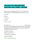 CSE 6040X SP24 UPDATED EXAM&NewLine;QUESTIONS AND CORRECT ANSWERS