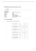 PHS104A Final Report&colon; Exploring Pulleys and Mechanical Advantage &vert; Questions and Answers &vert; 100&percnt; Correct &vert; 2026 Update - National University&period;&NewLine;