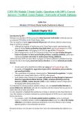 CMN 554 Module 3 Study Guide &vert; Questions with 100&percnt; Correct&NewLine;Answers &vert; Verified &vert; Latest Update - University of South Alabama
