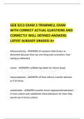 GEB 3213 EXAM 3 TRAMMELL EXAM &NewLine;WITH CORRECT ACTUAL QUESTIONS AND &NewLine;CORRECTLY WELL DEFINED ANSWERS &NewLine;LATEST ALREADY GRADED A&plus; 