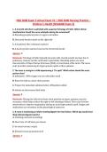 NSG 3600 Exam 3 Actual Exam V1 &vert; NSG 3600 Nursing Practice &ndash; &NewLine;Children&rsquo;s Health &lpar;NSG3600 Exam 3&rpar; 