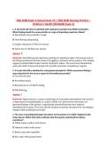 NSG 3600 Exam 2 Actual Exam V3 &vert; NSG 3600 Nursing Practice &ndash; &NewLine;Children&rsquo;s Health &lpar;NSG3600 Exam 2&rpar; 