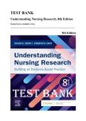 Test Bank &mdash; Understanding Nursing Research&comma; 8th Edition &lpar;Grove&comma; Gray&comma; 2022&rpar; &vert; All Chapters 1-14 Covered&NewLine;