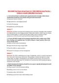 NSG 3600 Final Exam Actual Exam V2 &vert; NSG 3600 Nursing Practice &ndash; &NewLine;Children&rsquo;s Health &lpar;NSG3600 Final Exam&rpar;