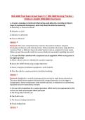 NSG 3600 Final Exam Actual Exam V1 &vert; NSG 3600 Nursing Practice &ndash; &NewLine;Children&rsquo;s Health &lpar;NSG3600 Final Exam&rpar;