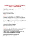 NSG 3600 Exam 4 Actual Exam V2 &vert; NSG 3600 Nursing Practice &ndash; &NewLine;Children&rsquo;s Health &lpar;NSG3600 Exam 4&rpar;