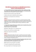 NSG 3600 Exam 3 Actual Exam V3 &vert; NSG 3600 Nursing Practice &ndash; &NewLine;Children&rsquo;s Health &lpar;NSG3600 Exam 3&rpar; 