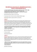 NSG 3600 Exam 2 V1&ndash;V3 &vert; NSG 3600 Nursing Practice &ndash; Children&rsquo;s Health &vert; Actual Q&A with Rationale &lpar;NSG3600 Exam 2&rpar;
