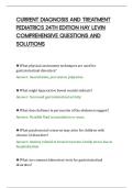 CURRENT DIAGNOSIS AND TREATMENT&NewLine;PEDIATRICS 24TH EDITION HAY LEVIN&NewLine;COMPREHENSIVE QUESTIONS AND&NewLine;SOLUTIONS&NewLine;