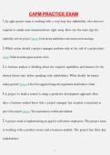 CAPM Practice Exam &lpar;PDF&rpar; &vert; CAPM Certification Questions 2026&sol;2027
