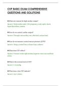 CVP BASIC EXAM COMPREHENSIVE&NewLine;QUESTIONS AND SOLUTIONS&NewLine;