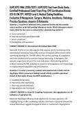AAPC CPC FINAL 2026&sol;2027 &vert; AAPC CPC Final Exam Study Guide&comma; Certified Professional Coder Exam Prep&comma; CPC Certification Review&comma; ICD-10-CM&comma; CPT&comma; HCPCS Level II&comma; Medical Coding Guidelines&comma; Evaluation & Management&comma; Surgery&comma; Medicine&comma; Anesthesia&comma; Radiology&comma; Pra