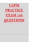 CAPM Practice Exam 150 Questions &lpar;PDF&rpar; &vert; CAPM Certification 2026&sol;2027