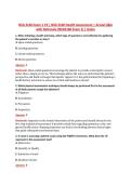 NSG 3160 Exam 1 V1&ndash;V3 &vert; NSG 3160 Health Assessment &vert; Actual Q&A with Rationale &lpar;NSG3160 Exam 1&rpar; &vert; Galen