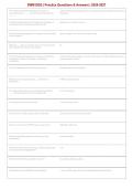 SWM DEQ Exam 2026&ndash;2027 &vert; Stormwater Management Practice Questions & Answers PDF &vert; Complete Certification Exam Prep