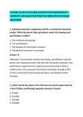 FLORIDA GLASS & GLAZING CONTRACTOR EXAMINATION &ndash; COMPLETE 200-QUESTION PRACTICE BANK WITH DETAILED SOLUTIONS