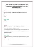 NSP OEC EXAM &vert;ACTUAL QUESTIONS AND VERIFIED ANSWERS&vert;BRAND NEW 2026-2027 UPDATE&vert;GRADED A&plus;