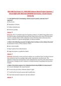 NSG448 Final Exam V1&ndash;V3 &vert; NSG 448 Evidence-Based Project Capstone &vert; Actual Q&A with Rationale &lpar;NSG448 Final Exam&rpar; &vert; Grand Canyon University