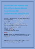Puerto Rico Real Estate Salesperson Exam 2026&colon; 300 Practice Questions & Detailed Answer Rationales &lpar;100&percnt; Correct&sol;Verified&sol;Latest Update 2026&sol;2027&rpar;