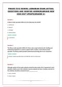 PRAXIS 5312 SCHOOL LIBRARIAN EXAM &vert;ACTUAL QUESTIONS AND VERIFIED ANSWERS&vert;BRAND NEW 2026-2027 UPDATE&vert;GRADED A&plus;