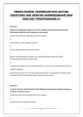 PRAXIS SCHOOL COUNSELOR 5422 &vert;ACTUAL QUESTIONS AND VERIFIED ANSWERS&vert;BRAND NEW 2026-2027 UPDATE&vert;GRADED A&plus;