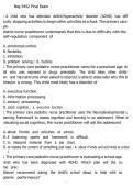 NSG 5442 Final Exam Questions and Answers 2026 &vert; Nursing Study Guide & Exam Prep PDF