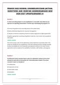 PRAXIS 5422 SCHOOL COUNSELOR EXAM PACKAGE &vert;QUESTIONS AND ANSWERS&vert;BRAND NEW 2026-2027 UPDATE