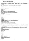 NUR 257 Exam 2 Enrichment Questions and Answers 2026 &vert; Nursing Study Guide PDF