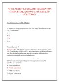 PC 832 Arrest Exam Study Guide 2026&colon; 350&plus; California Peace Officer Practice Questions with Detailed Answers & Rationales