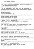NUR 257 Exam 1 Questions and Answers 2026 &vert; Nursing Study Guide & Practice PD