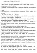 NUR 257 Exam 1 Practice Questions and Answers 2026 &vert; Nursing Study Guide PDF