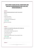 NEW RPSGT EXAM PACKAGE&vert;QUESTIONS AND ANSWERS&vert;BRAND NEW 2026-2027 UPDATE