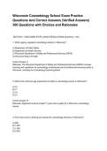 Wisconsin Cosmetology School Exam Practice Questions And Correct Answers &lpar;Verified Answers&rpar; 300 Questions with Choices and Rationales&period;pdf&NewLine;&NewLine;