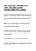 ARIZONA REAL ESTATE BUNDLED EXAMS STUDY GUIDE QUESTIONS AND&period;pdf&NewLine;&NewLine;