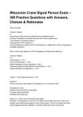 Wisconsin Crane Signal Person Exam &ndash; 300 Practice Questions with Answers&comma; Choices & Rationales&period;pdf&NewLine;&NewLine;