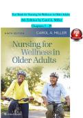 Test Bank for Nursing for Wellness in Older Adults &NewLine; 8th Edition by Carol A&period; Miller  &NewLine;Chapters 1 - 29 &NewLine;