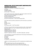 ARIZONA REAL ESTATE EXAM SCRIPT QUESTIONS WITH ANSWERS GUARANTEE A&period;pdf&NewLine;&NewLine;