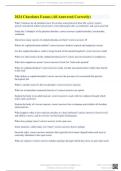 2024 Chordates Exams &lpar;All Answered Correctly&rpar;