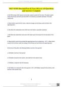 NFHS Baseball Part II Test QUESTIONS & ANSWERS 2026 &lpar; A&plus; GRADED 100&percnt; VERIFIED&rpar;