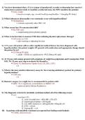 NUR 6210 Exam 2 Questions & Answer Key &vert; William Paterson University &vert; 2026&sol;2027 Updated