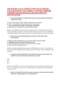 NIH STROKE SCALE CERTIFICATION EXAM 2026&sol;2027 &ndash;&NewLine;EXAM QUESTIONS AND CORRECT ANSWERS &lpar;VERIFIED &NewLine;ANSWERS&rpar; PLUS RATIONALE &vert; 2027 Q&A &vert; INSTANT &NewLine;DOWNLOAD PDF