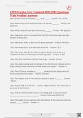 CPO Practice Test QUESTIONS & ANSWERS 2024 &lpar; A&plus; GRADED 100&percnt; VERIFIED&rpar;