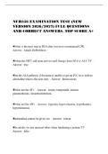 NUR310G HEALTH ASSESSMENT 4&NewLine;EXAM PREP &lpar;NEW VERSION&NewLine;2026&sol;2027&rpar; TESTED QUESTIONS&NewLine;WITH RATIONALE&period; TOP SCORE A&plus;