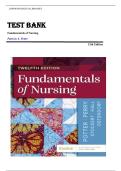 TEST BANK  NESTER'S MICROBIOLOGY&colon; A HUMAN PERSPECTIVE&comma; 10TH  EDITION 