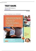 Item Bank&colon; Perry Maternal Child Nursing Care 5th edition  Objective&colon; CH 01&colon; 21st Century Maternity Nursing 