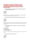 CPC MEDICAL CODING EXAM 2026&sol;2027 &ndash; EXAM &NewLine;QUESTIONS AND CORRECT ANSWERS &lpar;VERIFIED &NewLine;ANSWERS&rpar; PLUS RATIONALE &vert; 2027 Q&A &vert; INSTANT &NewLine;DOWNLOAD PDF