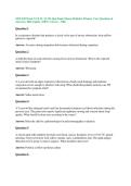 MSN 629 Week 5 &lpar;Ch 32&comma; 33&comma; 38&rpar; Quiz Bank &vert; Burns Pediatric Primary Care Questions & Answers &vert; 2026 Update &vert; 100&percnt; Correct &ndash; NKU
